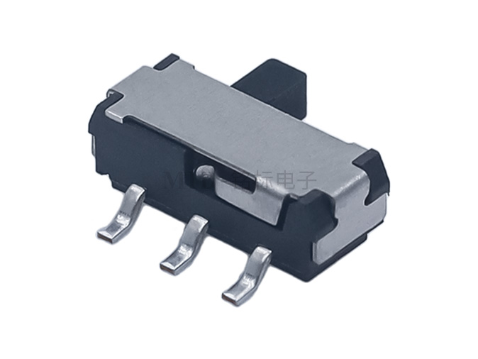 側向撥動開關大八臥邊四腳