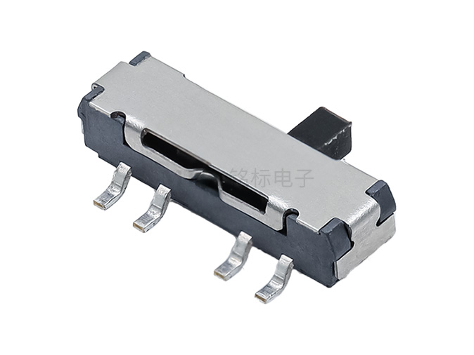 側向撥動開關13*(3.5+H)*3.5mm(貼腳)