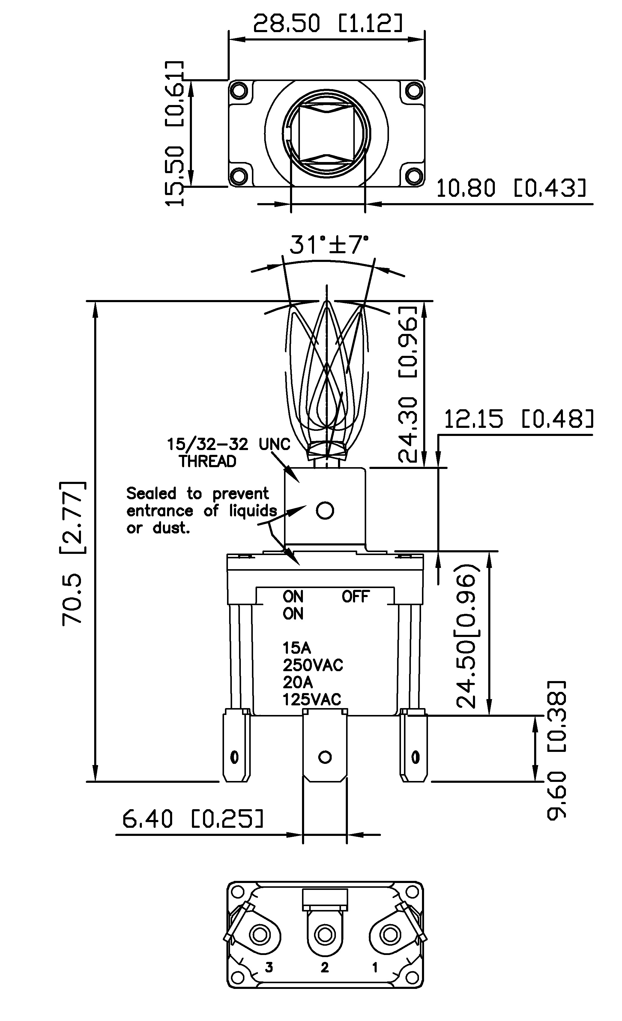 HT-SG3B3T1T24尺寸圖
