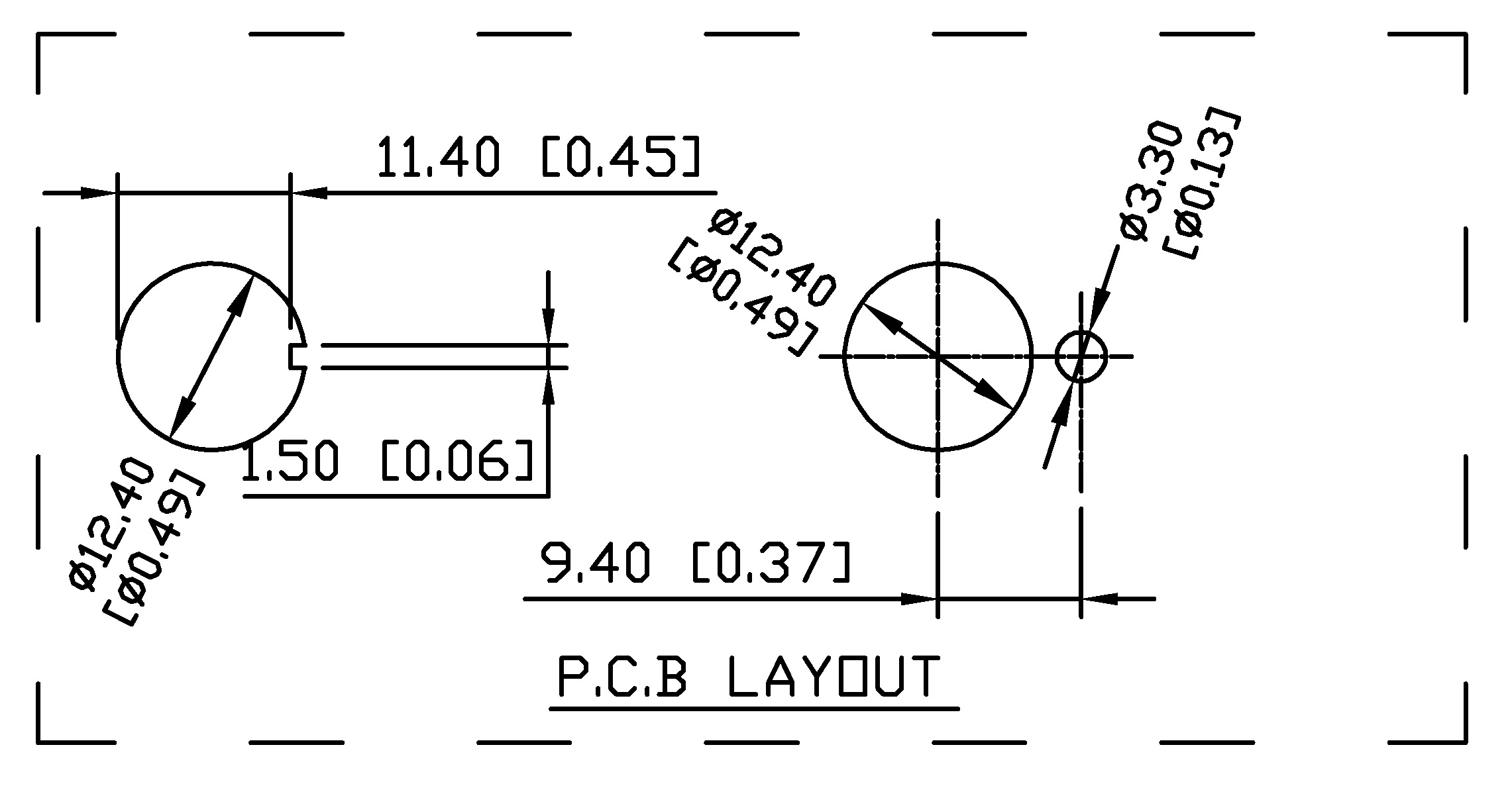 HT-SG3B3T1T24焊盤圖