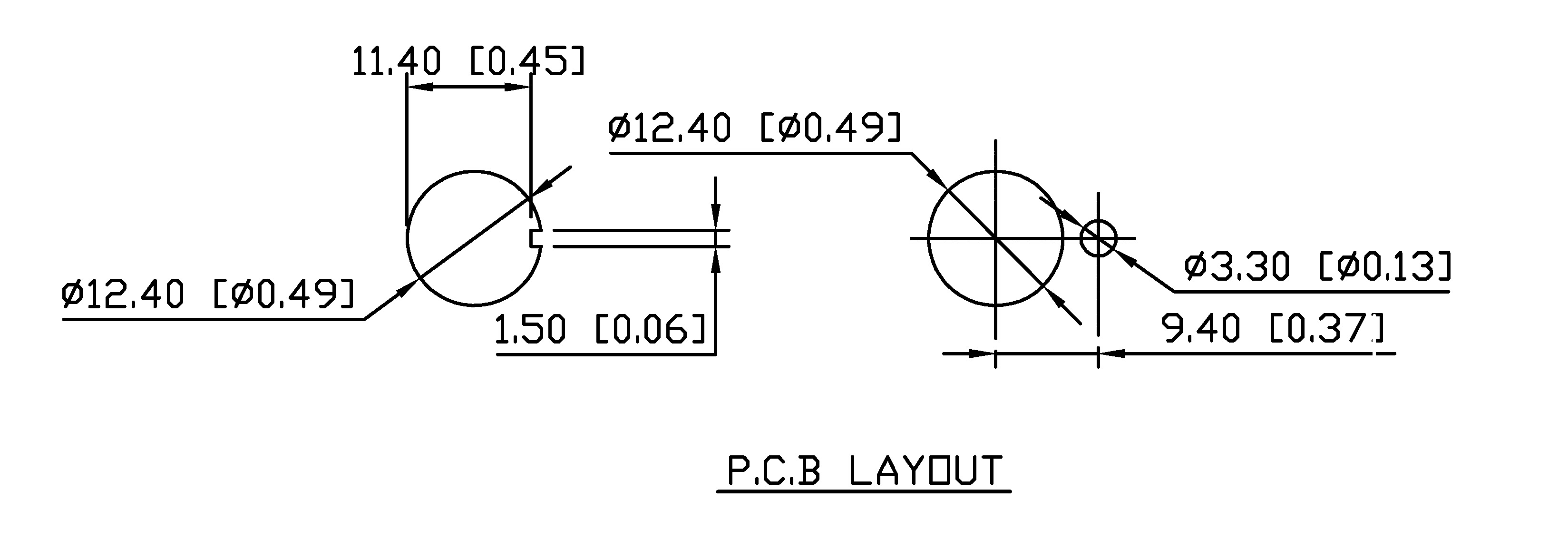HT-SG3B1T1T33焊盤圖