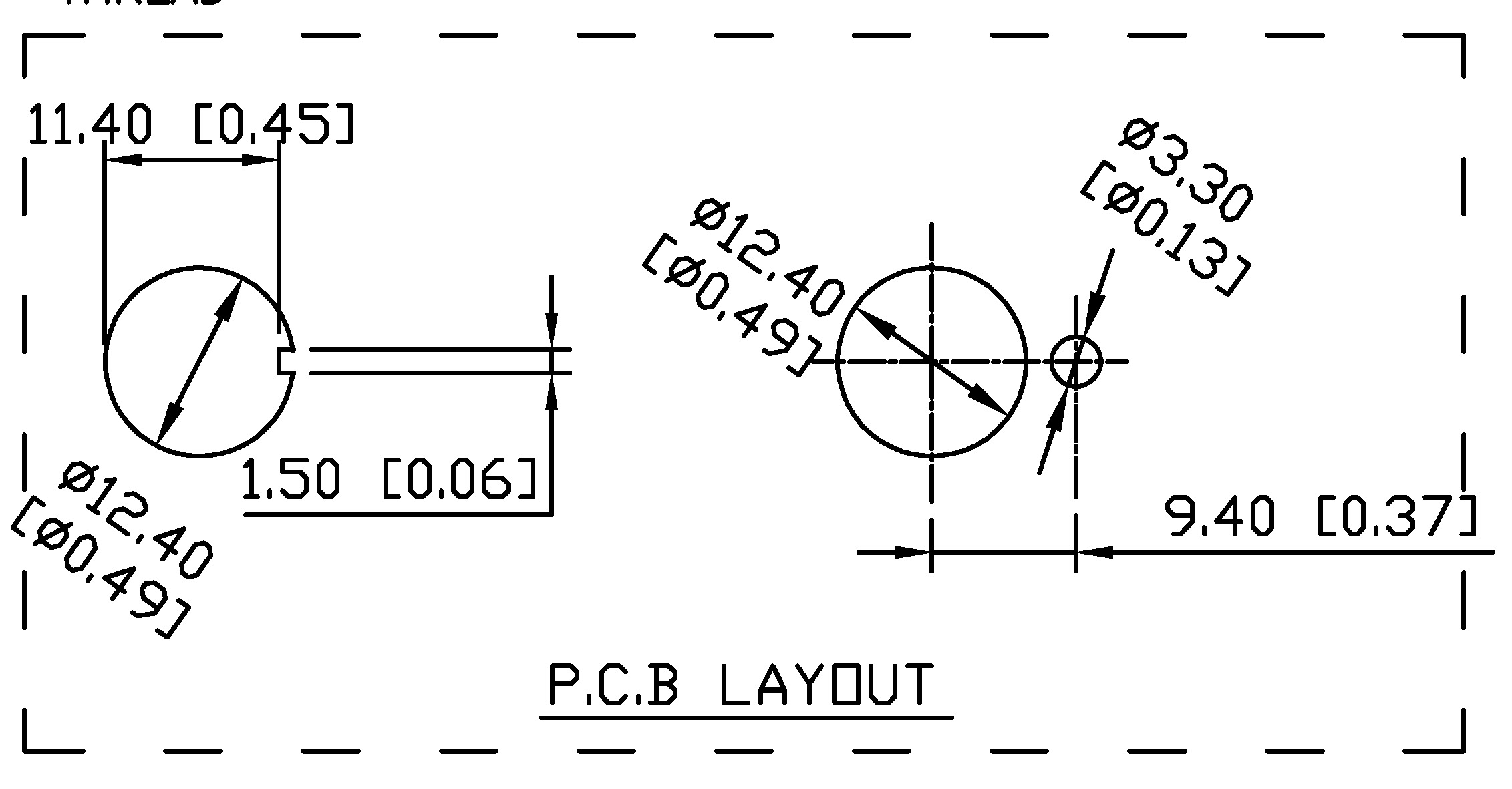 HT-SG2B1T1T32焊盤圖